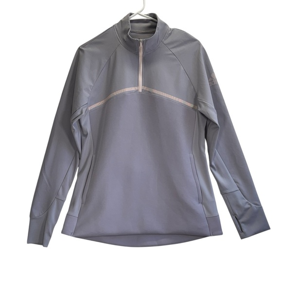 Adidas Hybrid QTR ZJ Zip Lavender Golf Jacket. Size M - Picture 4 of 16